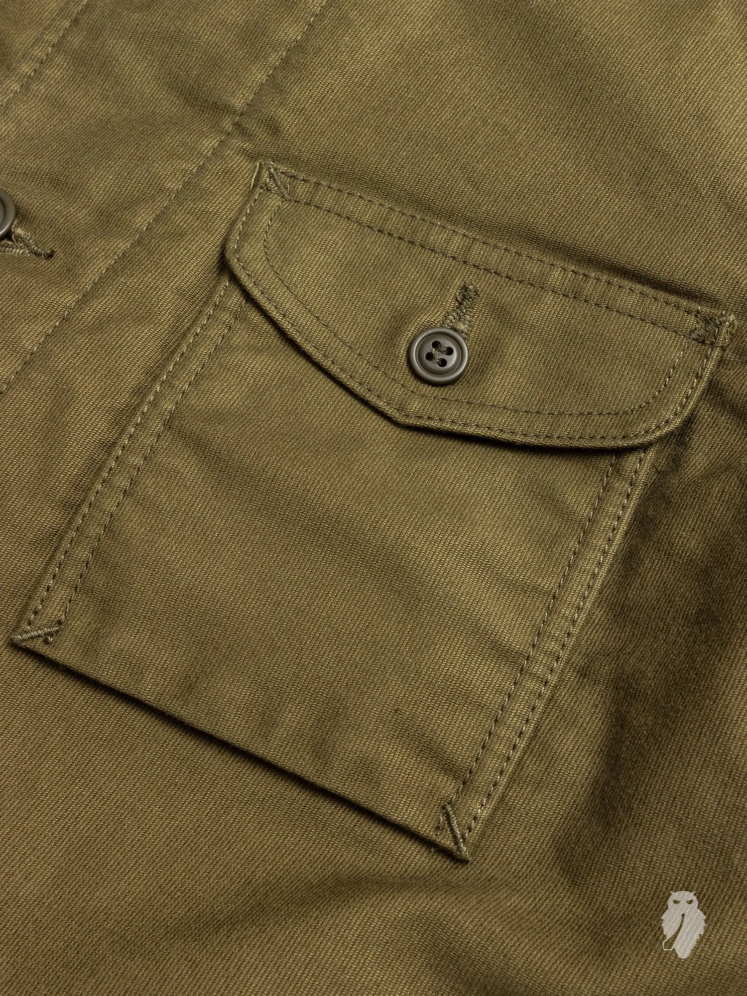 03-121 Military Coderane Coverall Jacket in Olive Drab