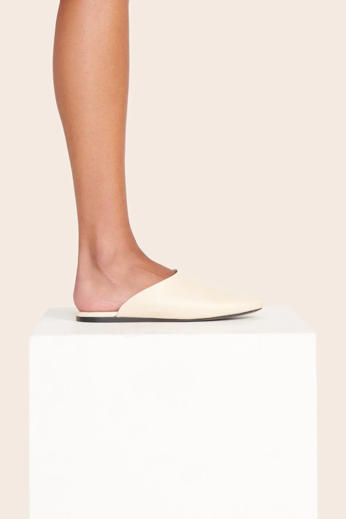 ABBY SLIPPER | CREAM