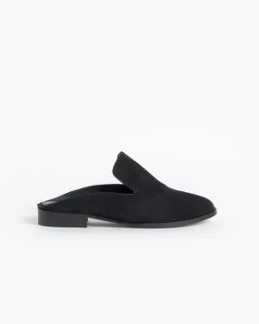 Alicel Slip On in Black Suede