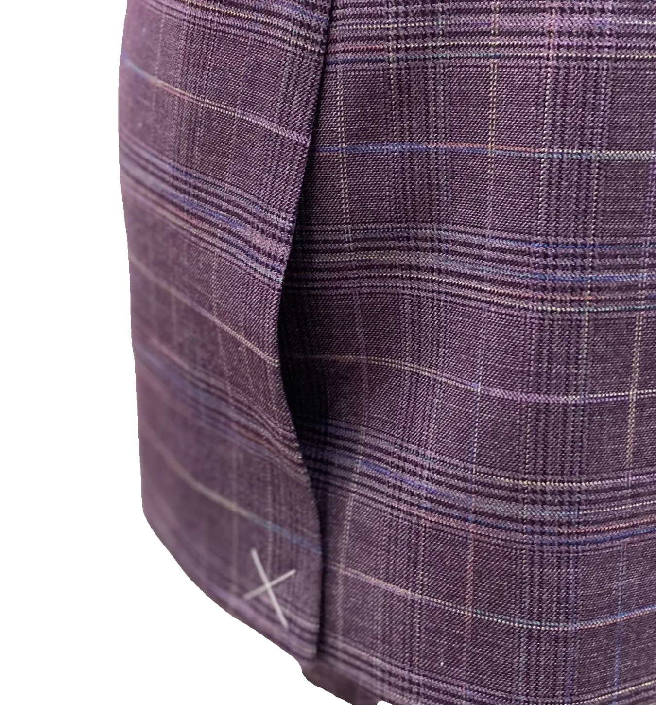 Angelo Rossi Check Modern Fit Suit - Lavender