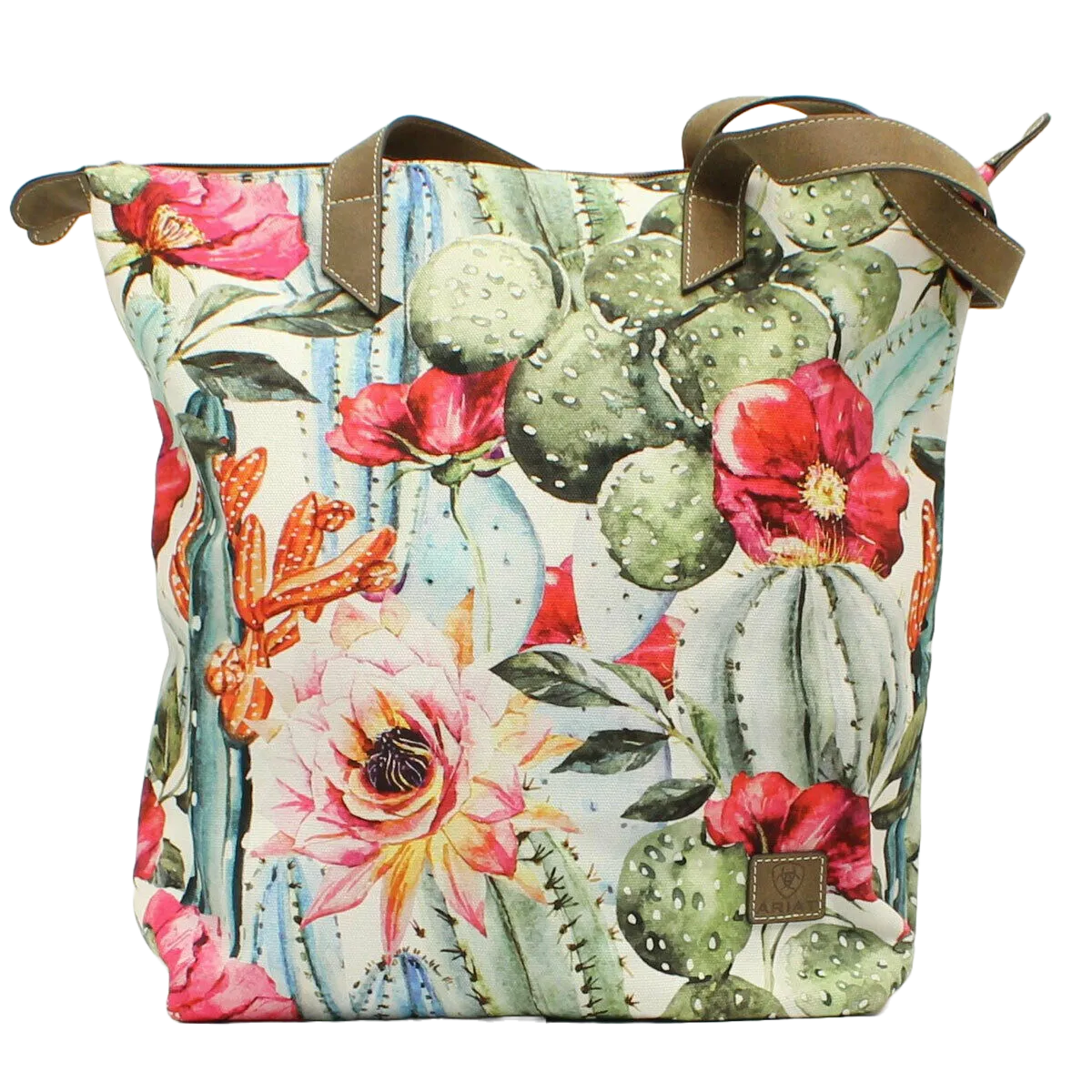 Ariat Ladies Cactus/Floral Multicolored Tote Bag A770000097