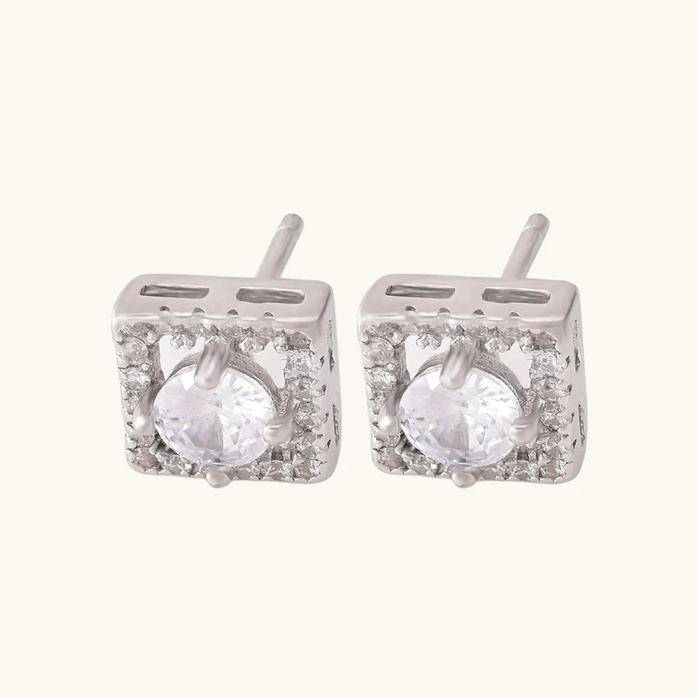 Bellezza Dream Stud Earrings- 925 Silver