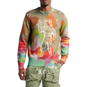 BILLIONAIRE BOYS CLUB BB THERMAL ASTRO SWEATER NOMAD 841-6501