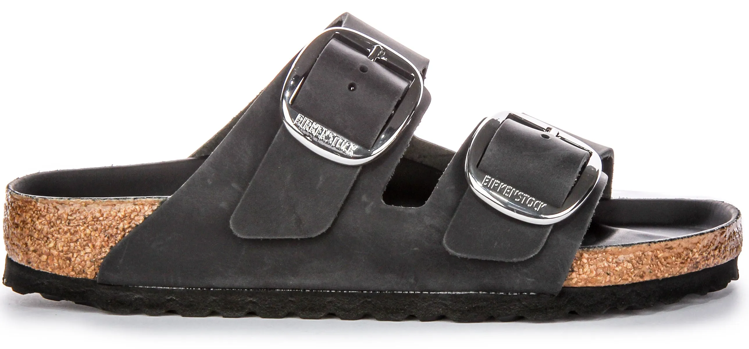 Birkenstock Arizona Big Buckle In Black | Regular Fit