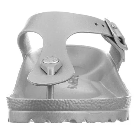 BIRKENSTOCK GIZEH EVA METALLIC SILVER - KIDS