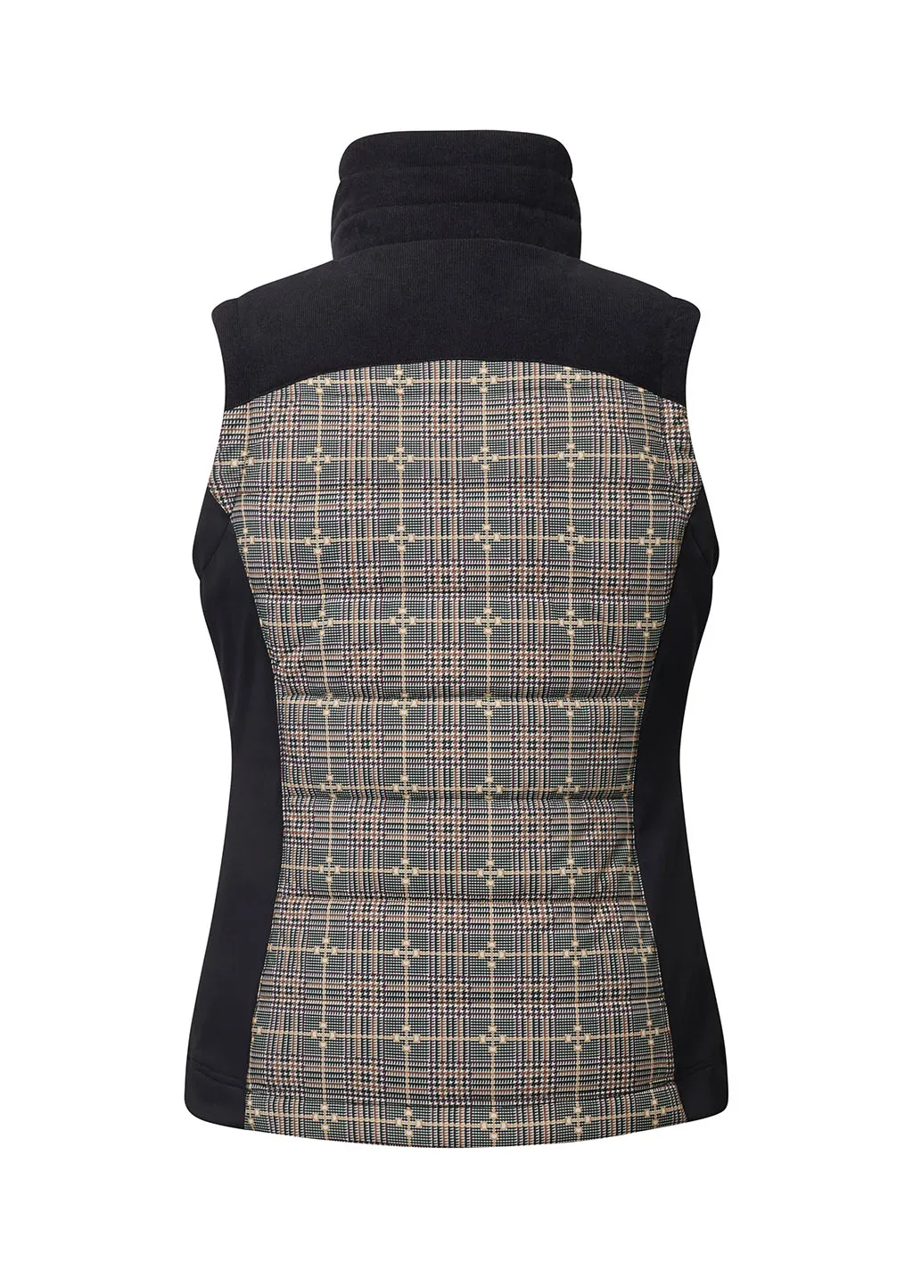 Bits of Plaid Quilted Equestrian Vest