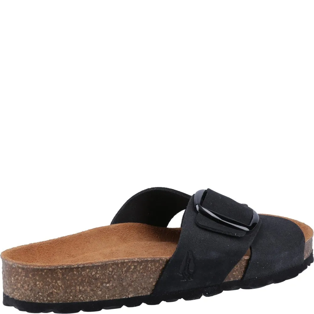 Black Becky Mule Sandals