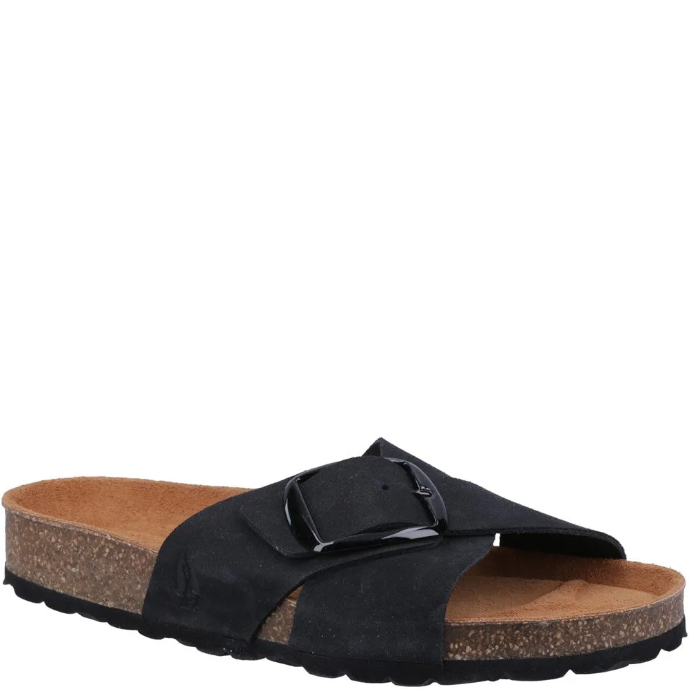 Black Becky Mule Sandals