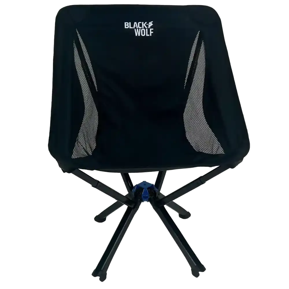 Black Wolf Quick Fold Lightweight Camp Chair