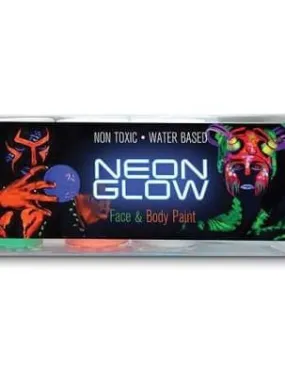 BodyArt Neon Glow Paint Set