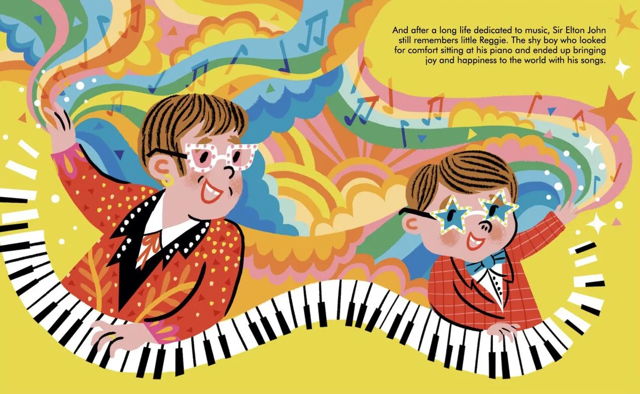 Book - Little People, Big Dreams - Elton John