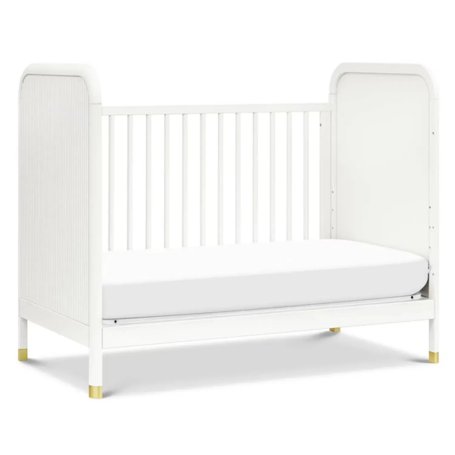 Brimsley Tambour 3-in-1 Convertible Crib - Warm White