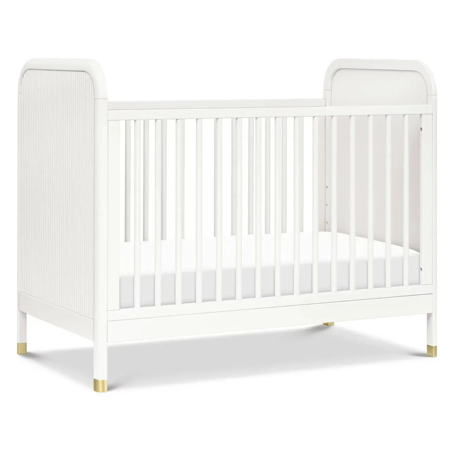 Brimsley Tambour 3-in-1 Convertible Crib - Warm White