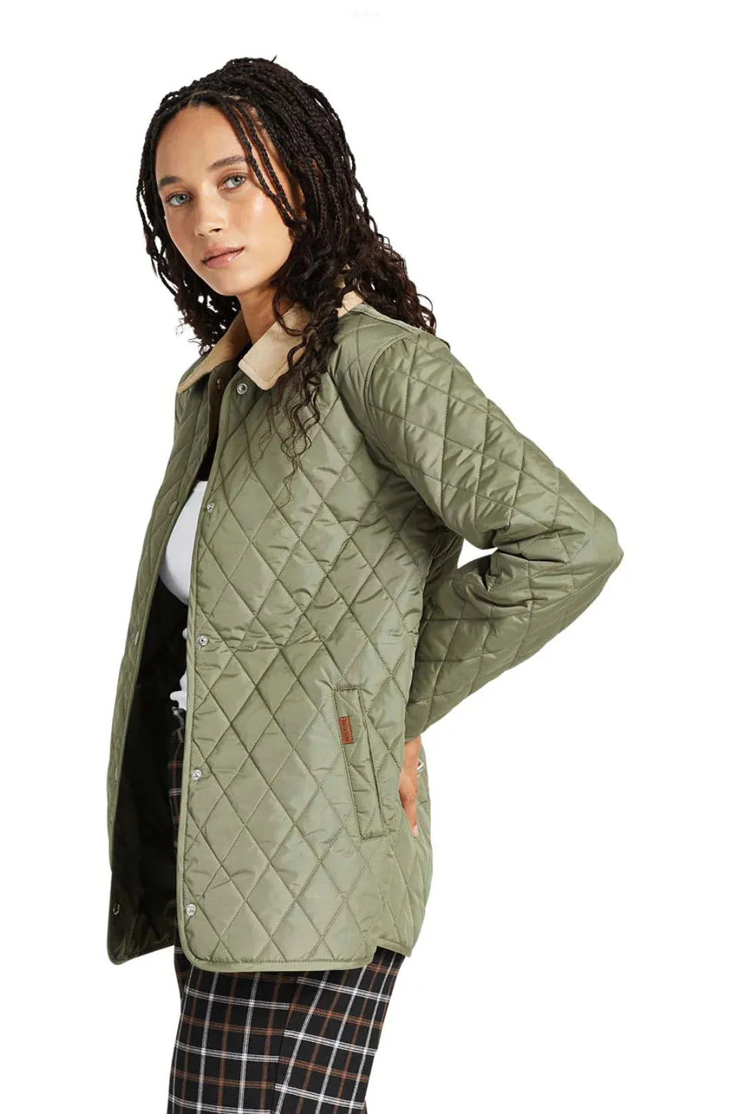 BRIXTON Women's Cass Jacket Olive Surplus