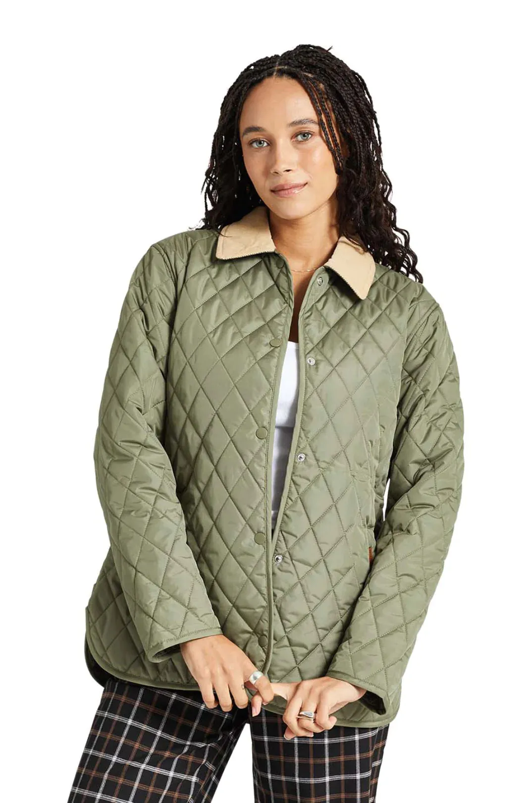 BRIXTON Women's Cass Jacket Olive Surplus