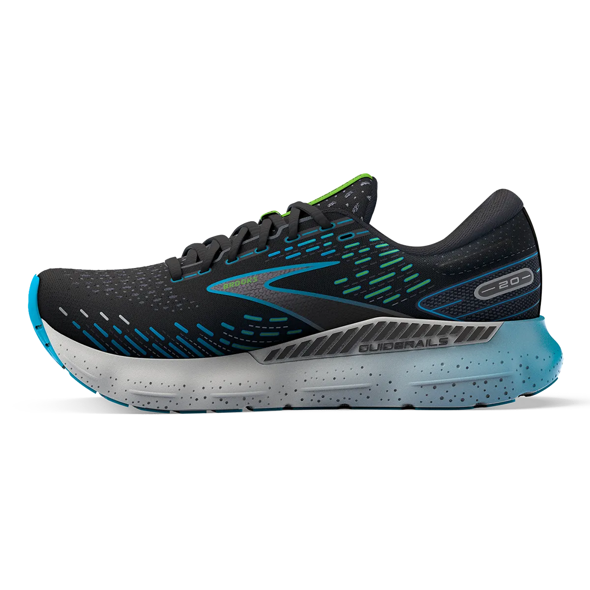 Brooks Glycerin GTS 20 - Black - Hawaiian Ocean - Green