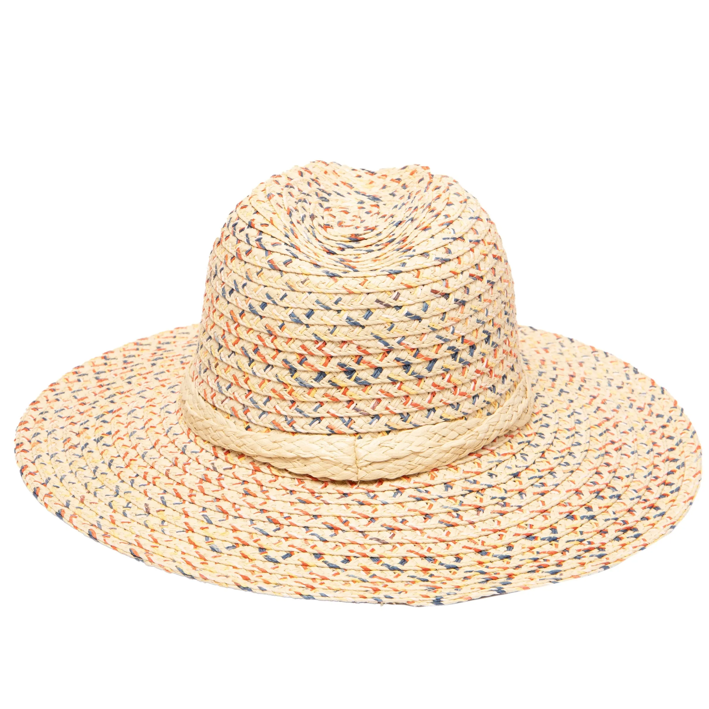 Cheers Multicolor Fedora with Double Wrapped Band