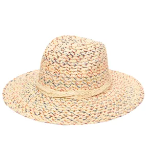 Cheers Multicolor Fedora with Double Wrapped Band