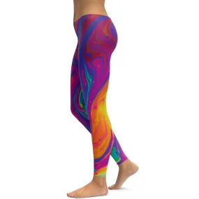 Colorful Splash Leggings