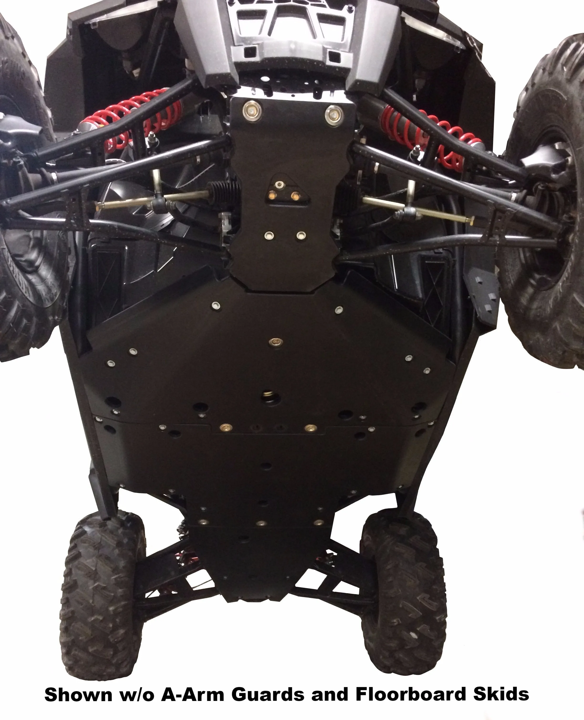 Complete Skid Plate Set  |  Polaris RZR Trail S 1000 Premium and Ultimate