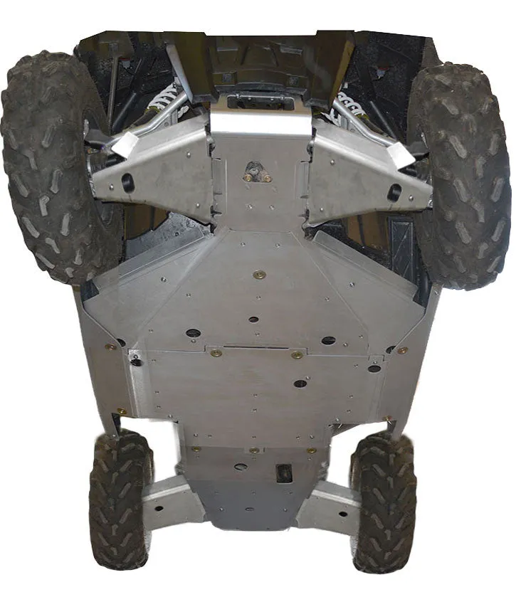 Complete Skid Plate Set  |  Polaris RZR Trail S 1000 Premium and Ultimate