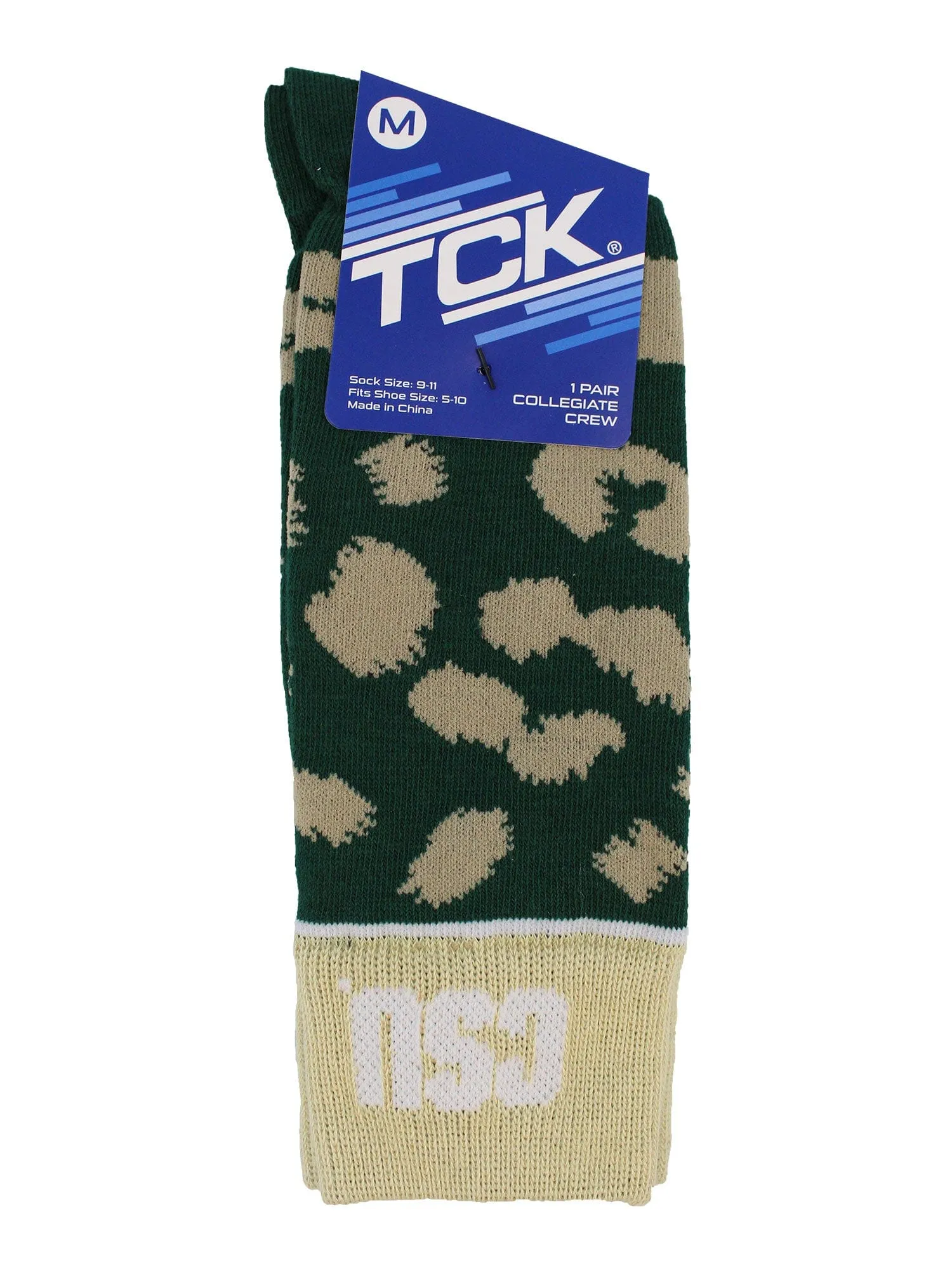 CSU Colorado State Rams Socks Womens Savage Crew Socks