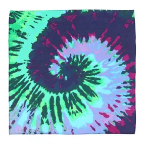 CTM® Bright Tie Dye Print Bandana