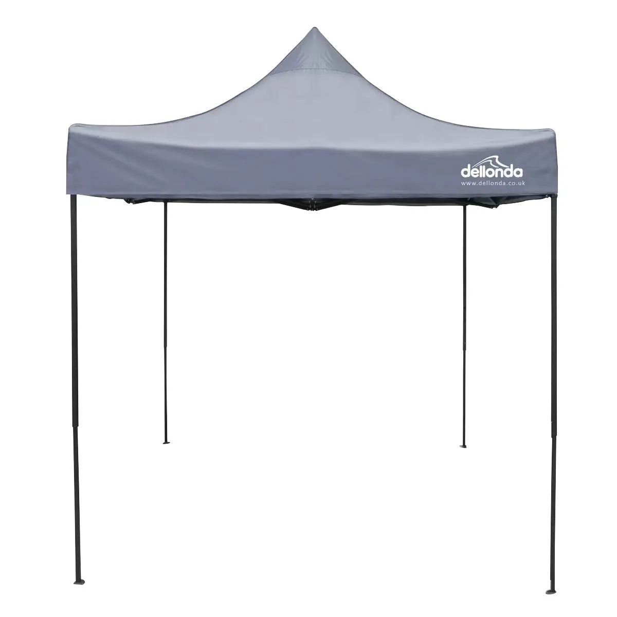 Dellonda DG129 Premium Pop-Up Gazebo Water Resistant Carry Bag Stakes Weight 2x2m