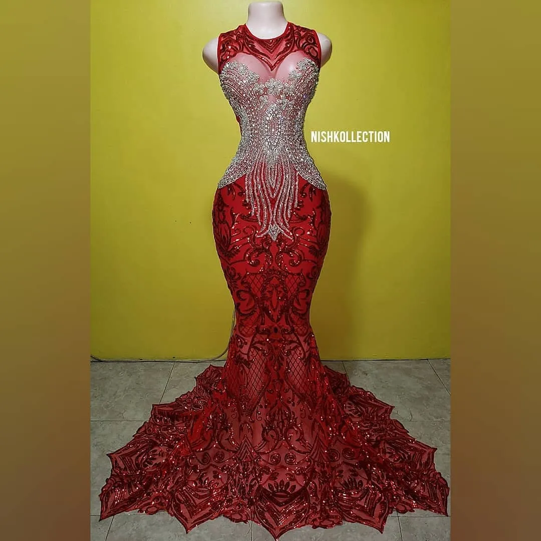 Dream Fantasy Rhinestone Gown