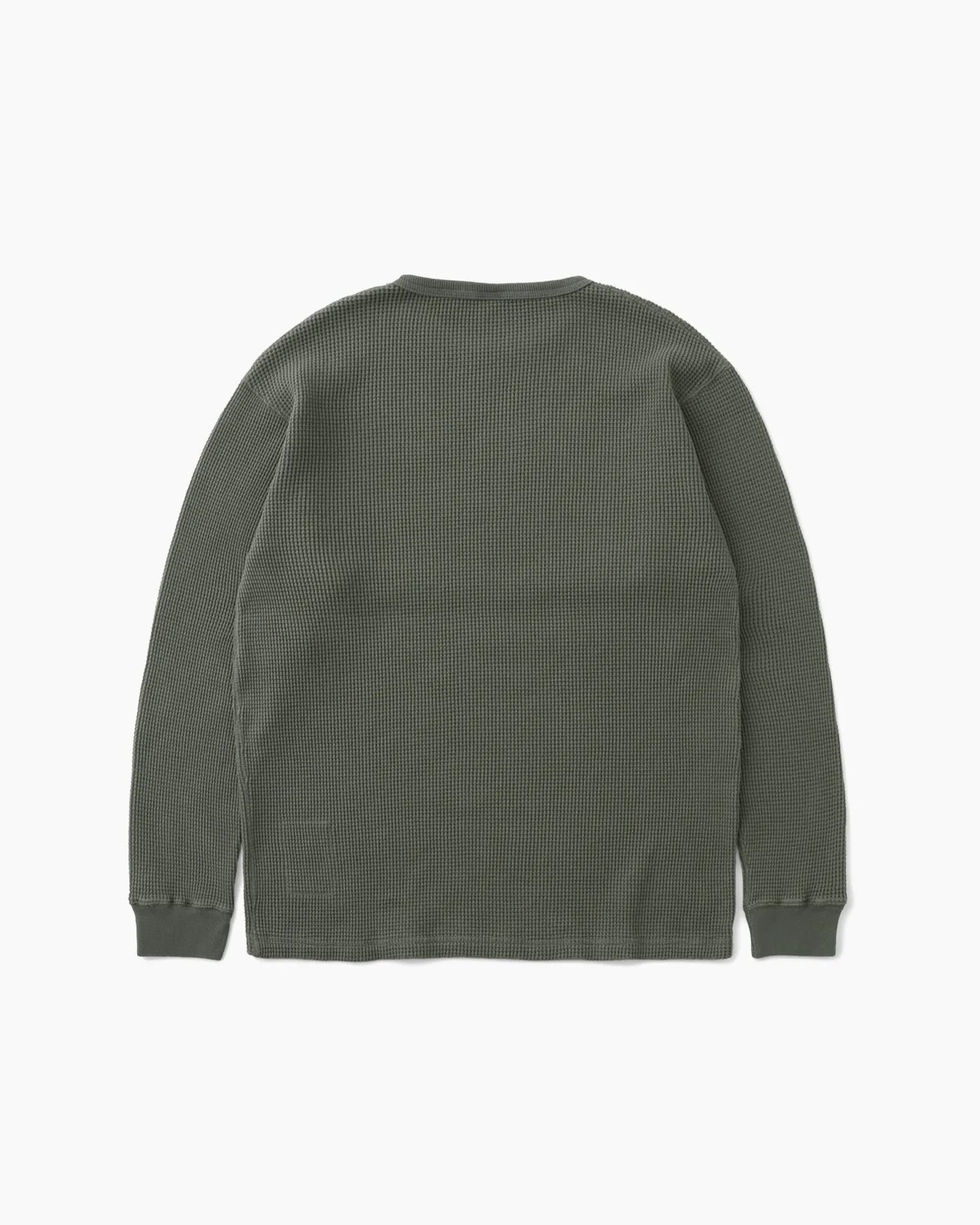 Faded Waffle L/S Tee Olive