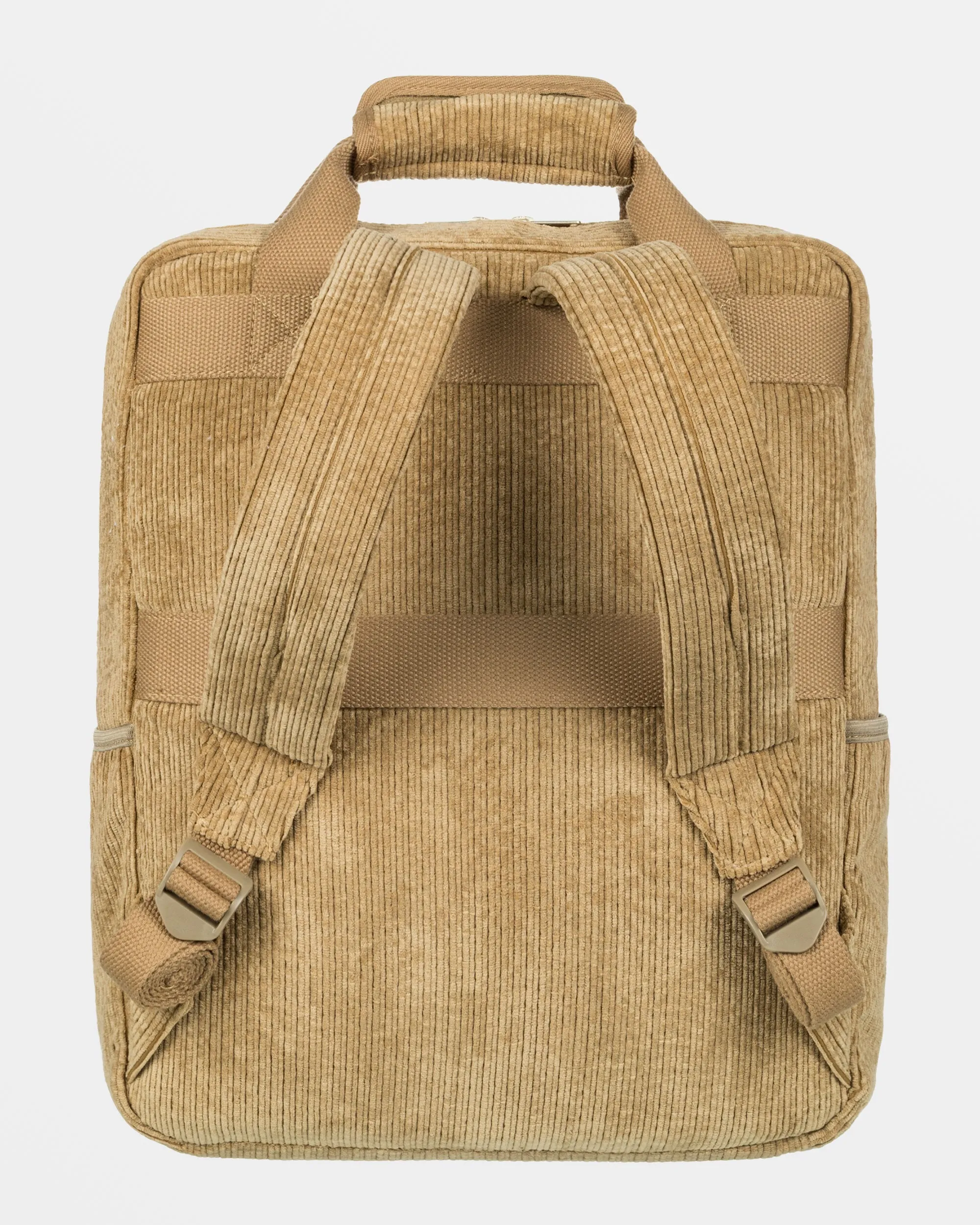 Feeling Good Small Corduroy Backpack - Oil Green