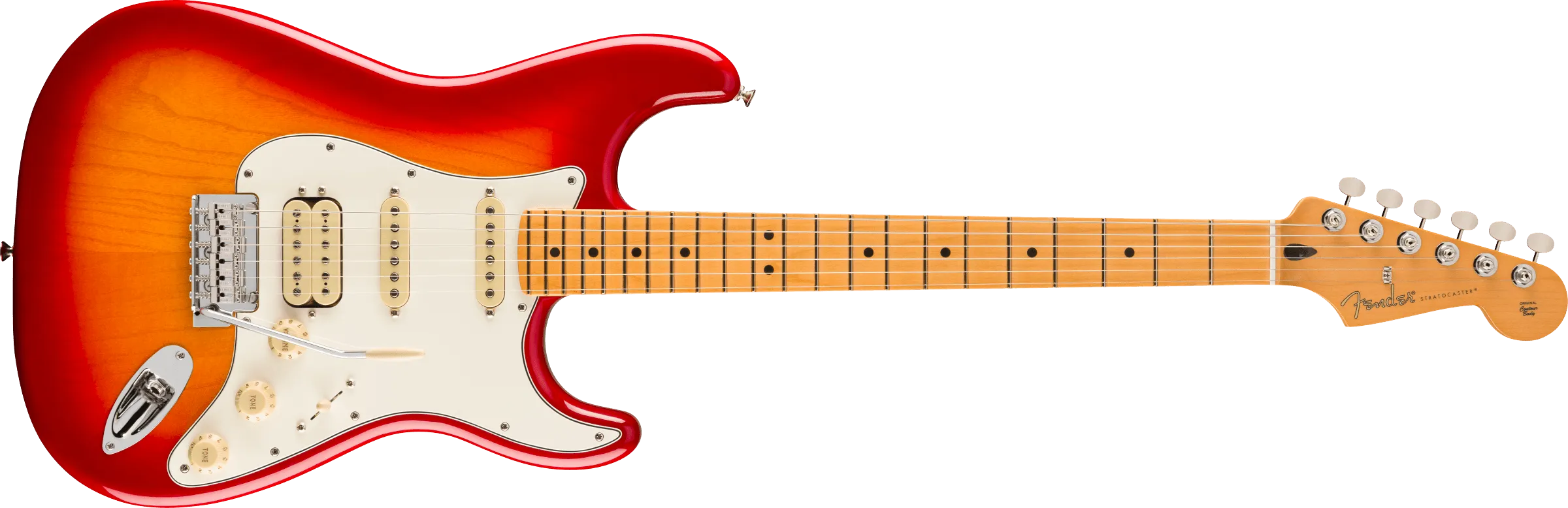 Fender Player II Stratocaster HSS Maple FB, Aged Cherry Burst