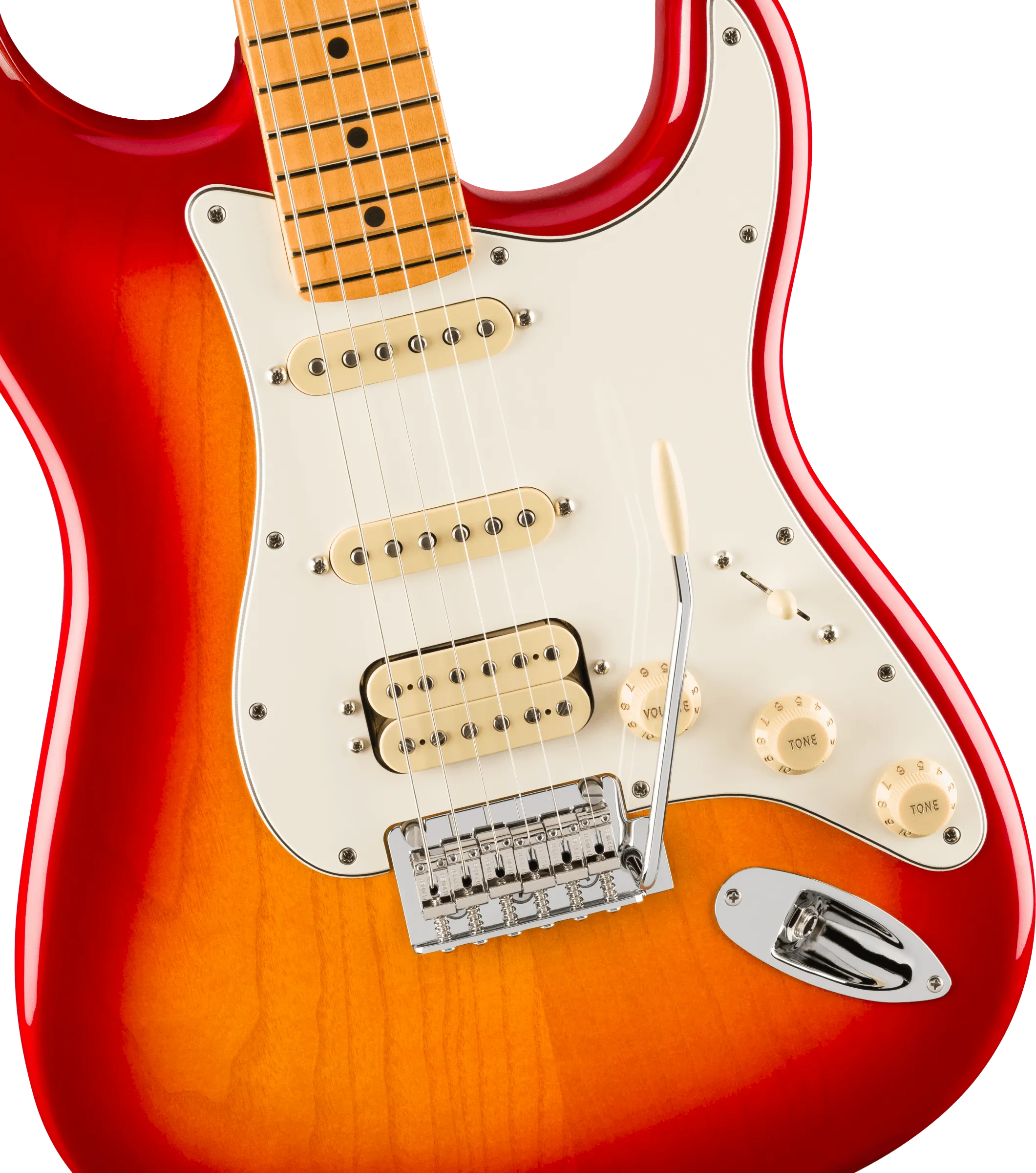 Fender Player II Stratocaster HSS Maple FB, Aged Cherry Burst