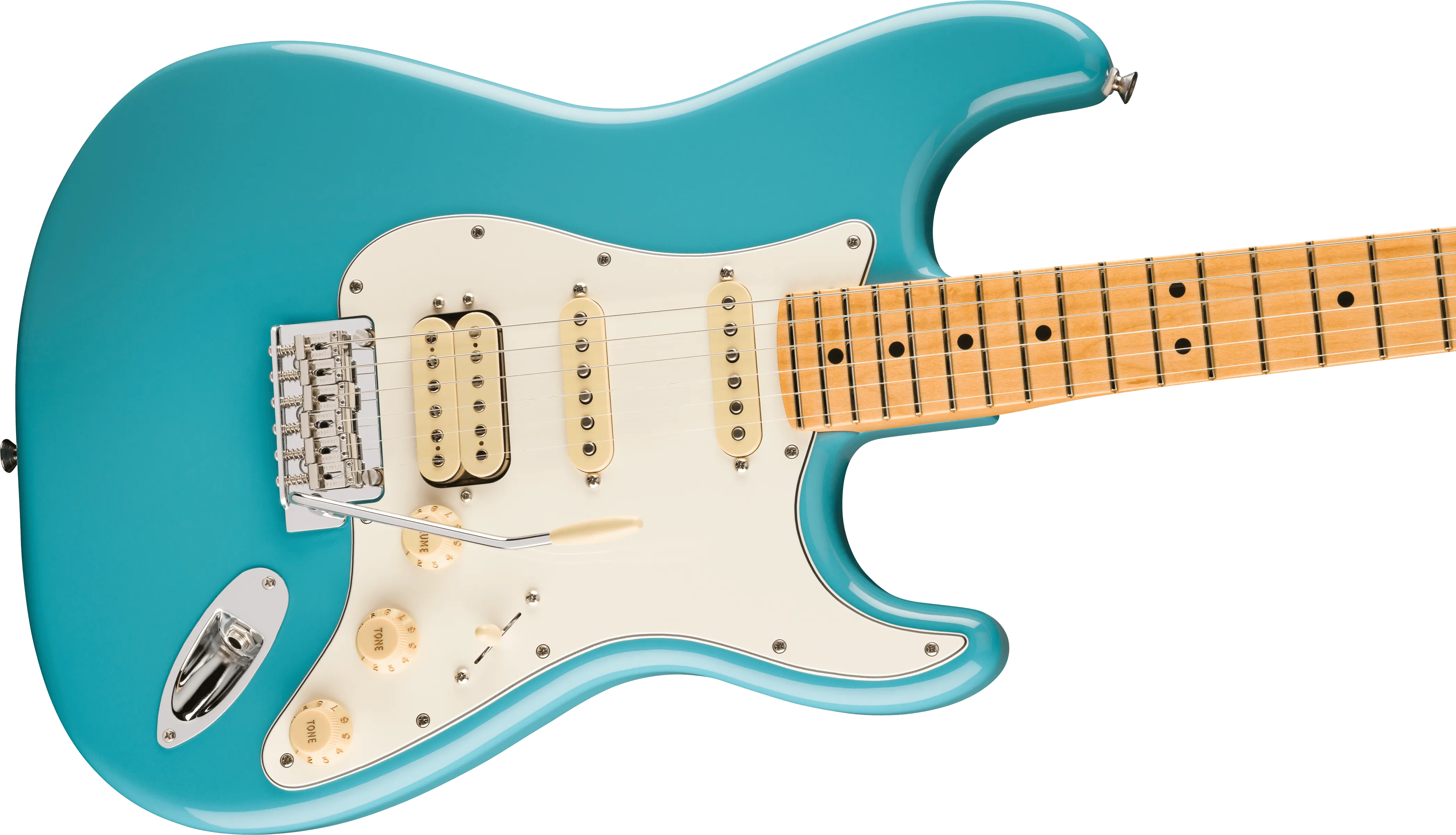 Fender Player II Stratocaster HSS Maple FB, Aquatone Blue