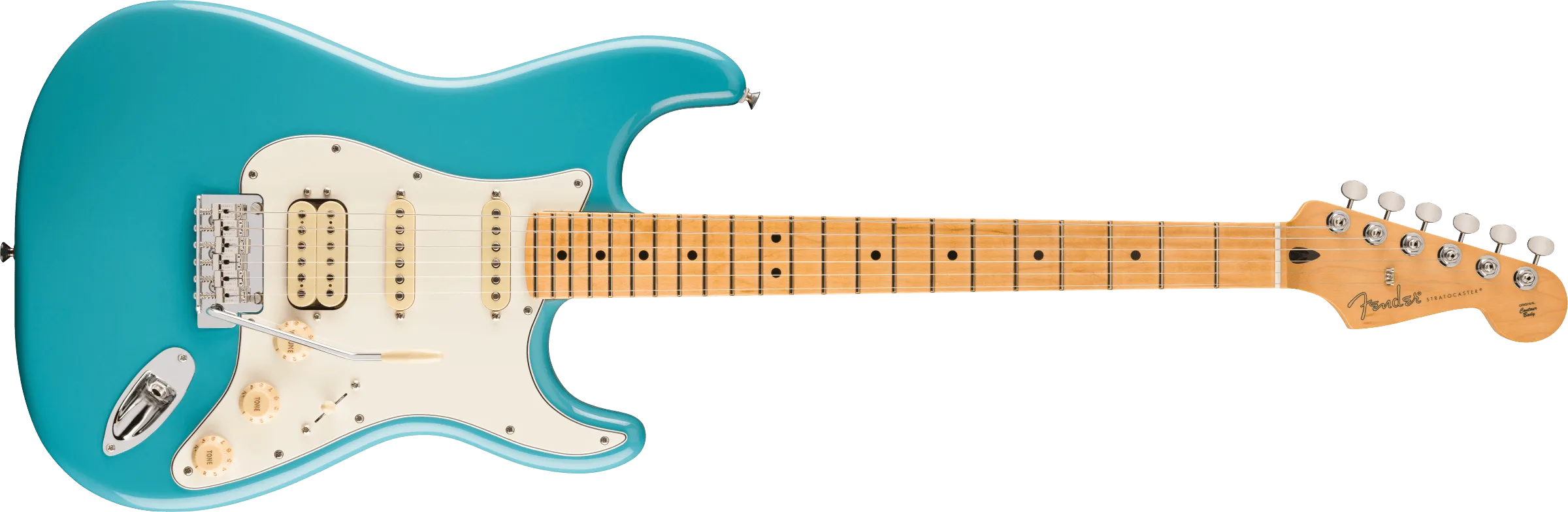 Fender Player II Stratocaster HSS Maple FB, Aquatone Blue