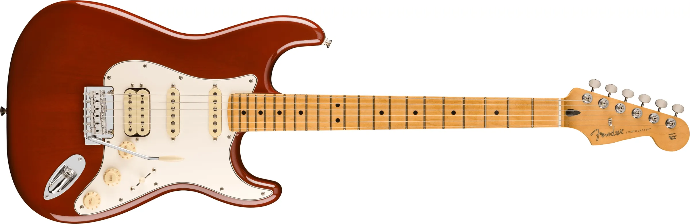 Fender Player II Stratocaster HSS Maple FB, Transparent Mocha Burst