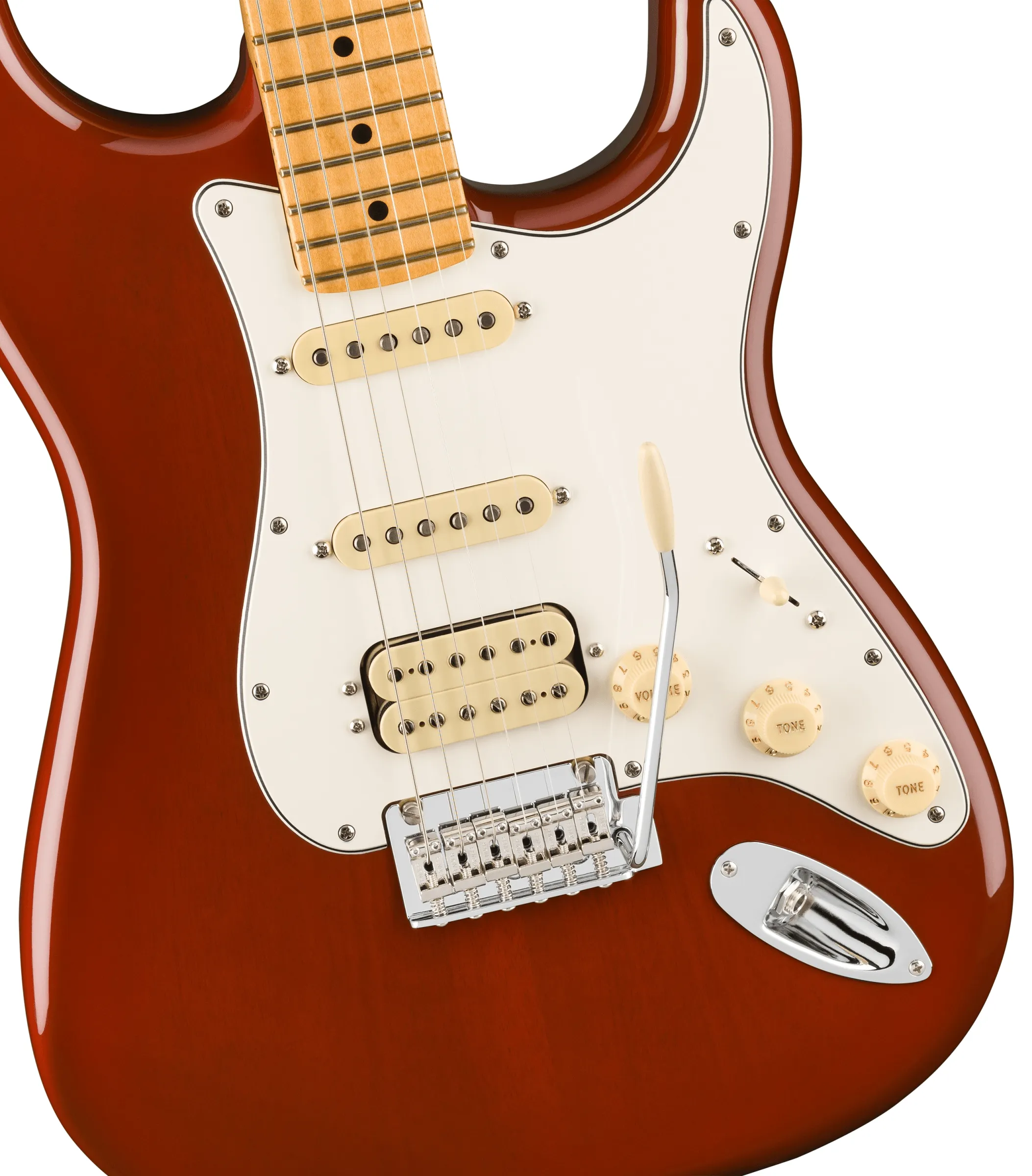 Fender Player II Stratocaster HSS Maple FB, Transparent Mocha Burst