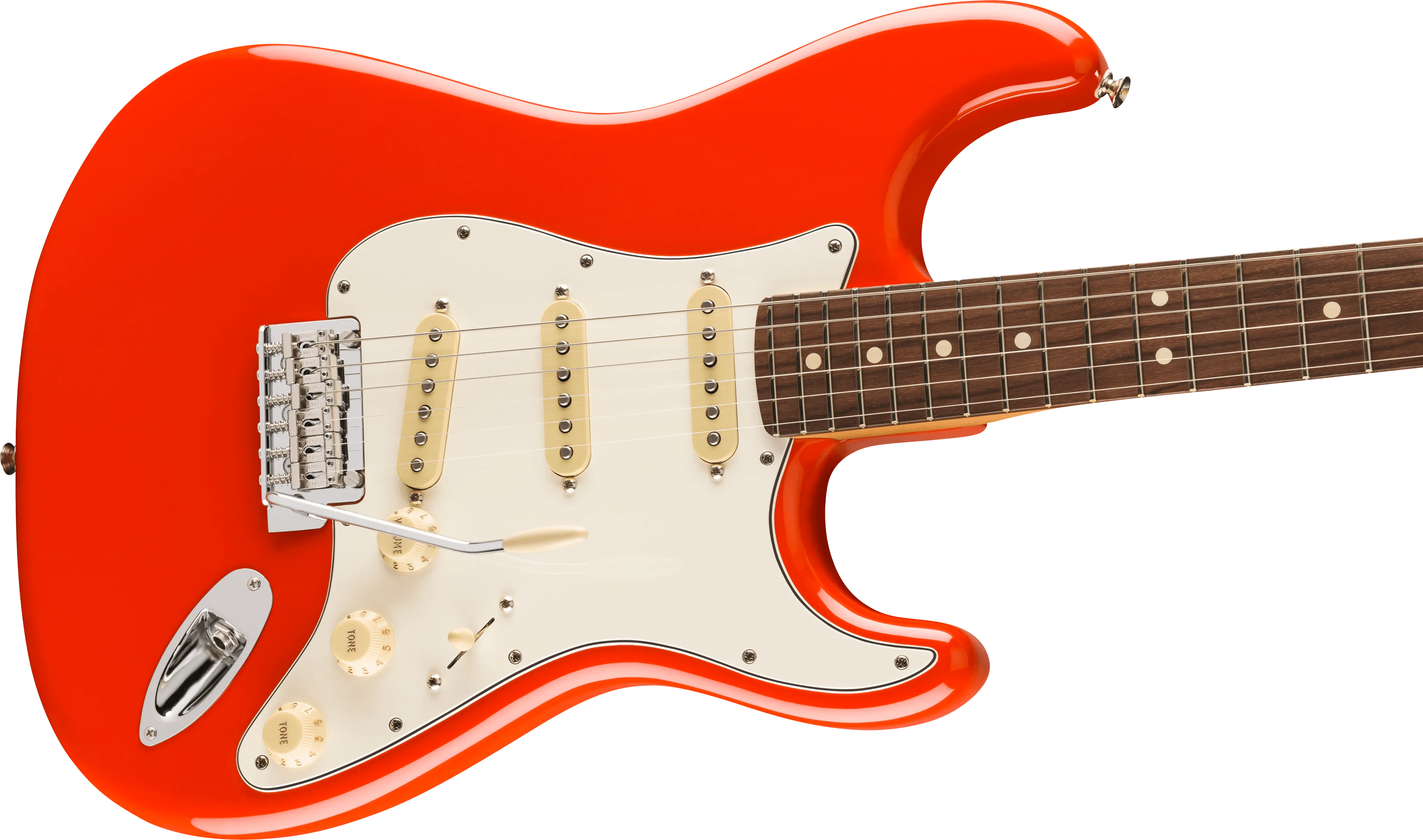 Fender Player II Stratocaster Rosewood FB, Coral Red