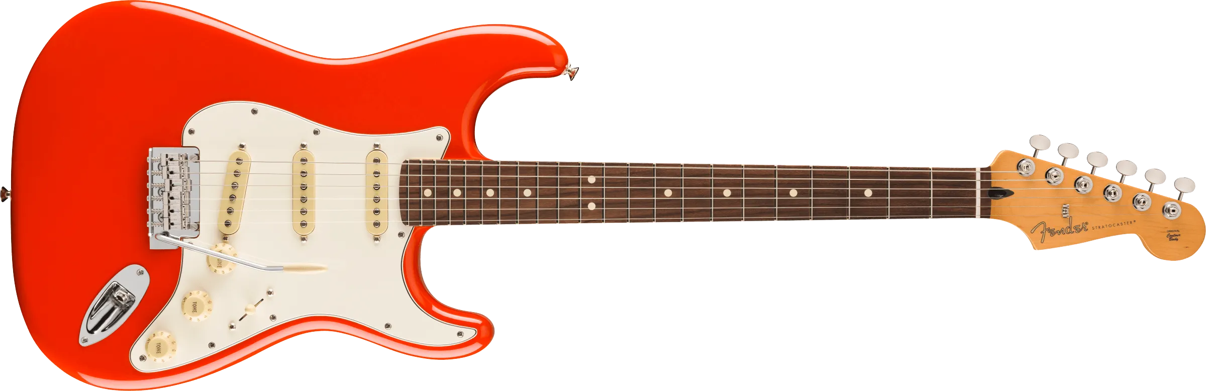 Fender Player II Stratocaster Rosewood FB, Coral Red