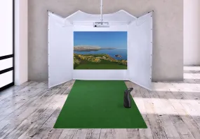 Foresight Sports GC3 Retractable Screen Golf Simulator Package