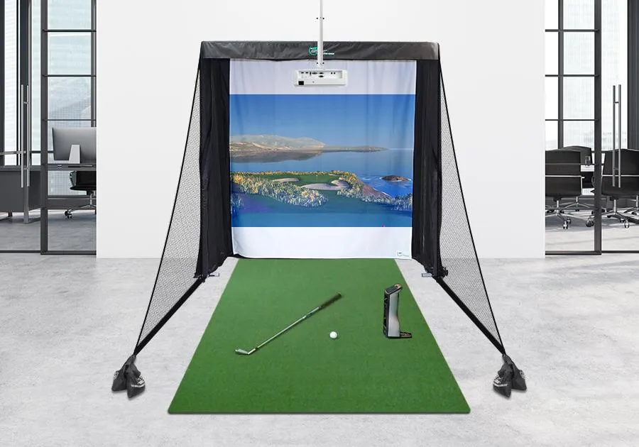 Foresight Sports GCQuad Premium Golf Simulator Package