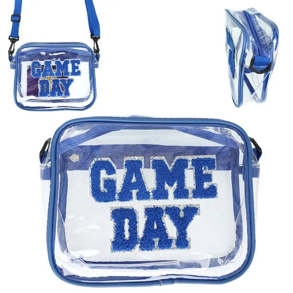 GAME DAY Clear Crossbody Bag