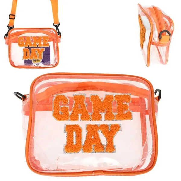 GAME DAY Clear Crossbody Bag