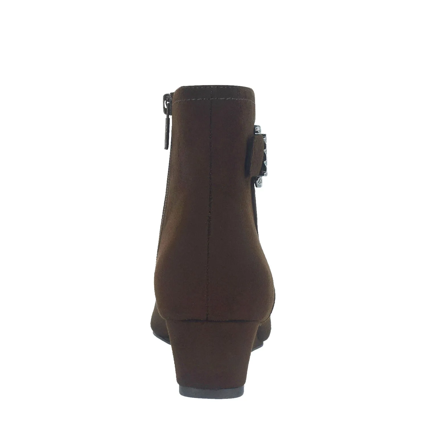 Gandan Wedge Bootie with Memory Foam