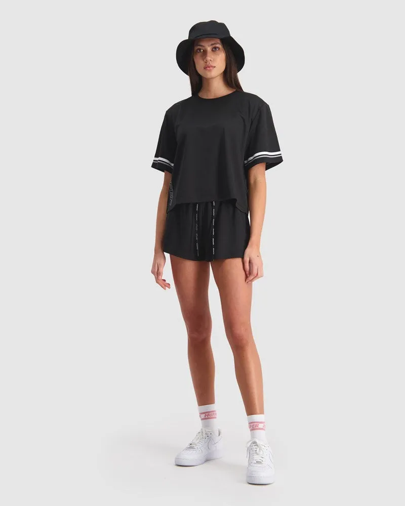 Huffer Bel Air Ivy Short Black