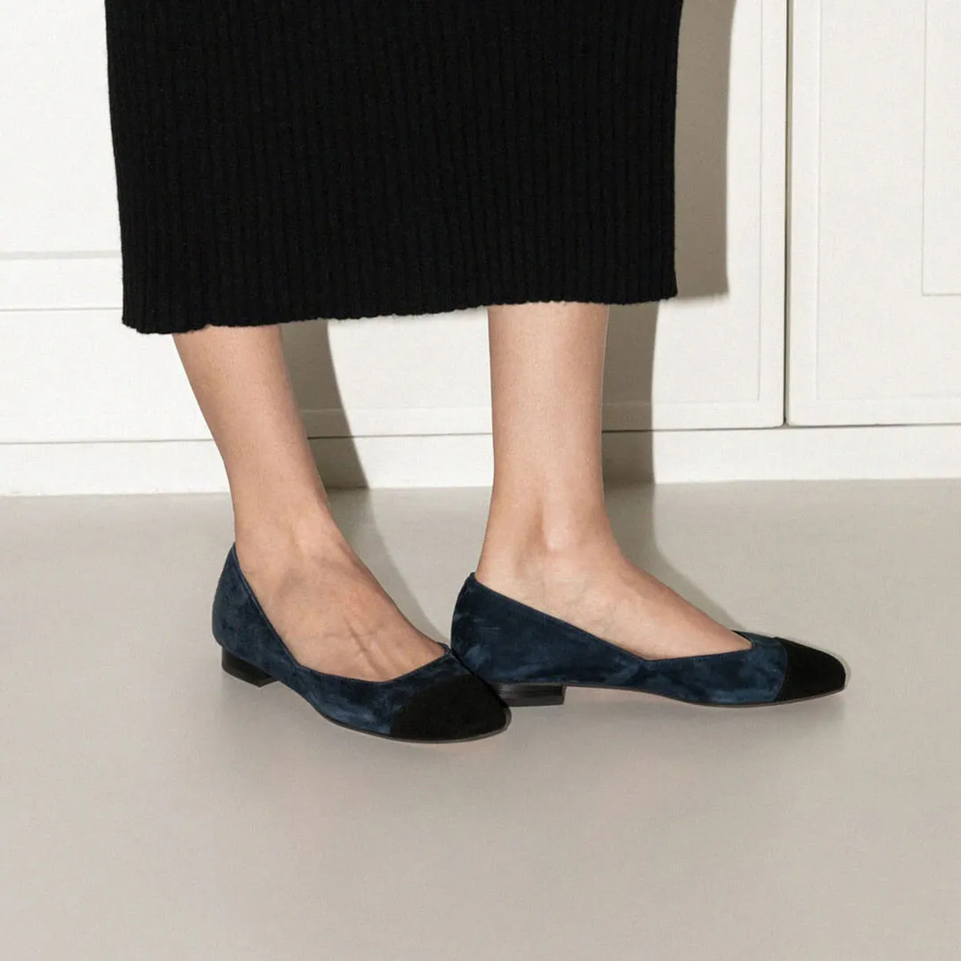 JOJO - flat suede pumps