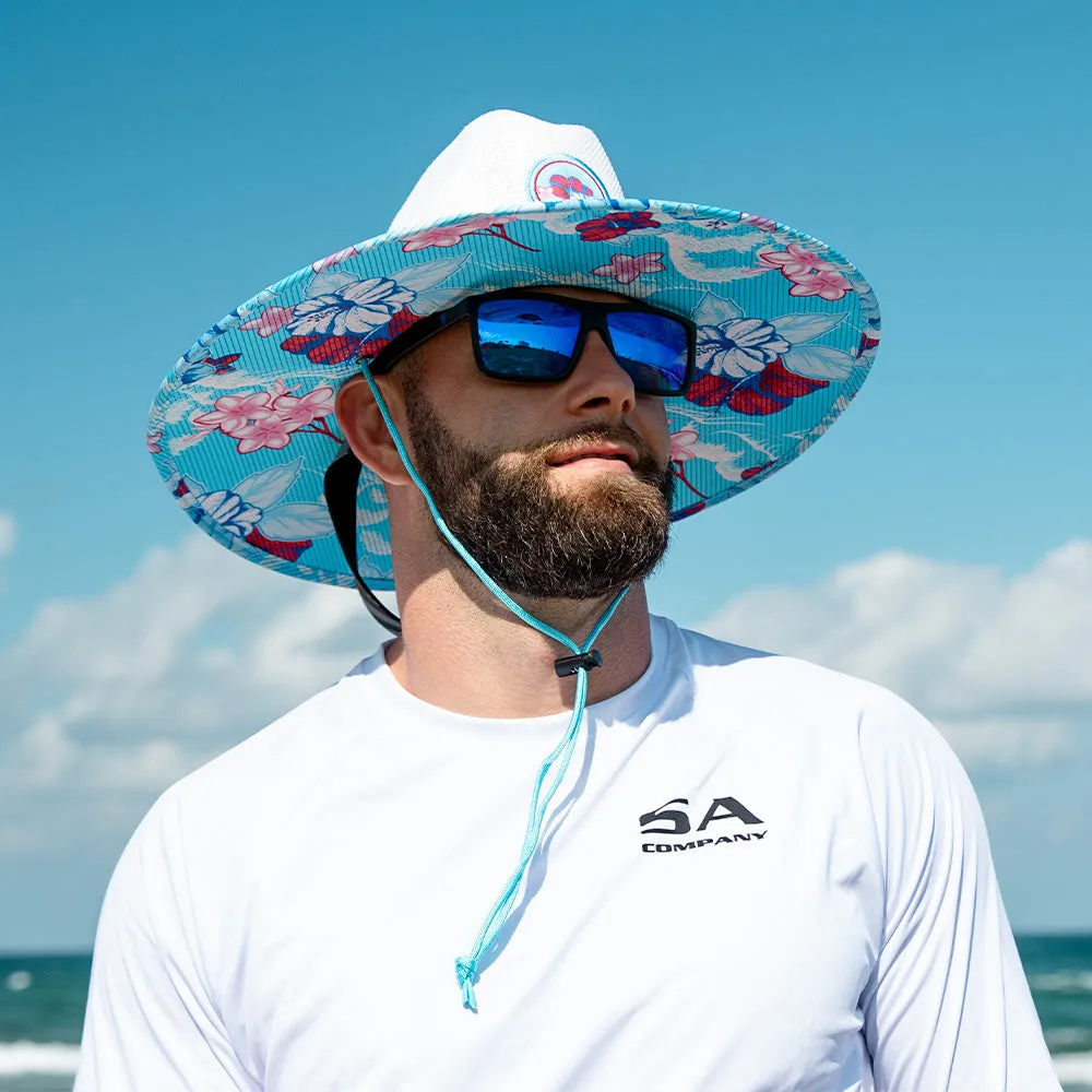 Keys Straw Hat | Hawaiian Surf | White