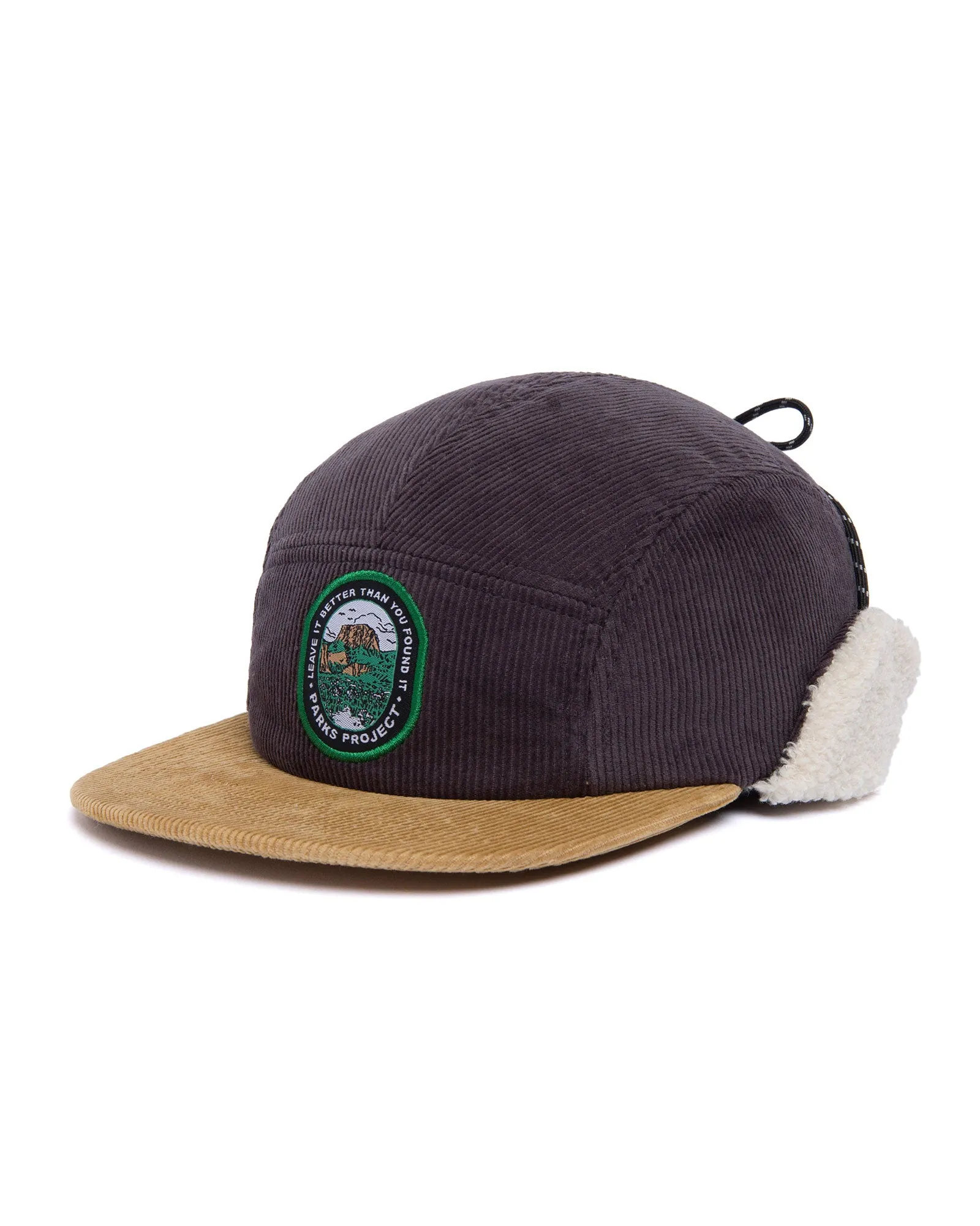 Leave it Better Zion Cord Flap Cap