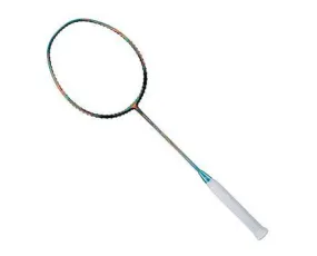 Li Ning Aeronaut 6000D Unstrung Badminton Racket (Blue/Green/Silver) [AYPT413-3]