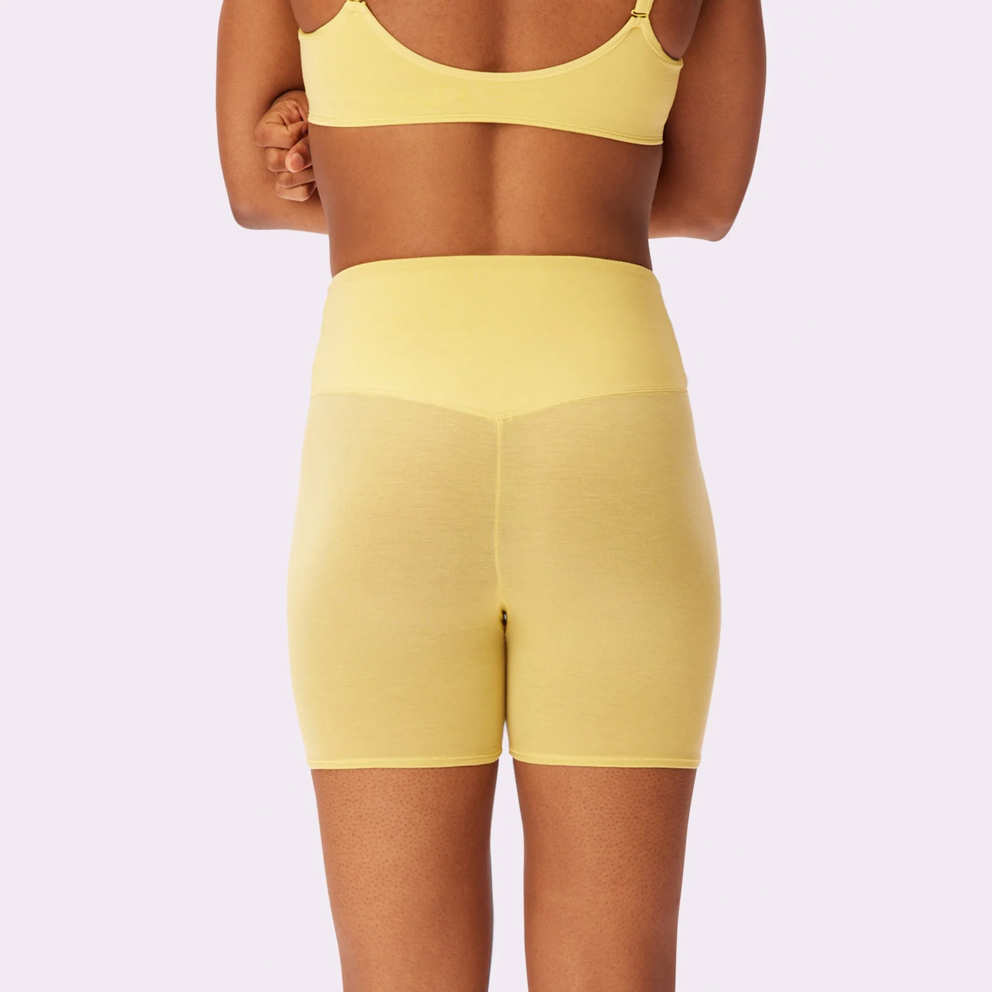 Lightweight Bike Shorts | New:Cotton | Archive (Honeydew)